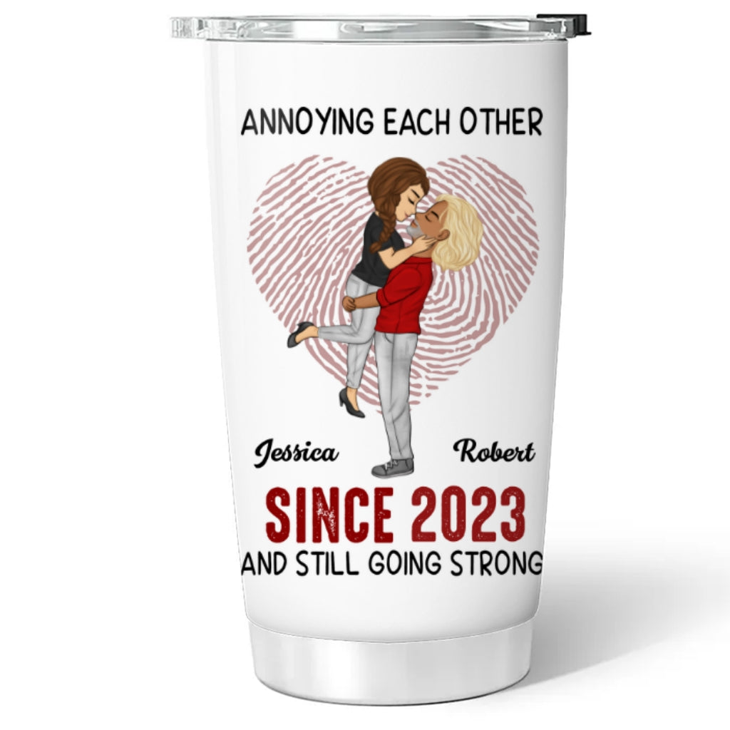 Annoying Each Other Version 2 - Personalized Custom Tumbler
