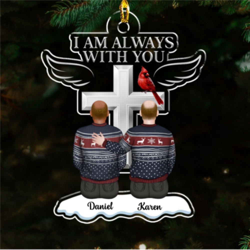 Always With You - Personalized Custom Acrylic Ornament