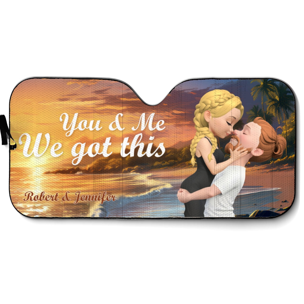 We Got This - Personalized Custom Car Sunshade