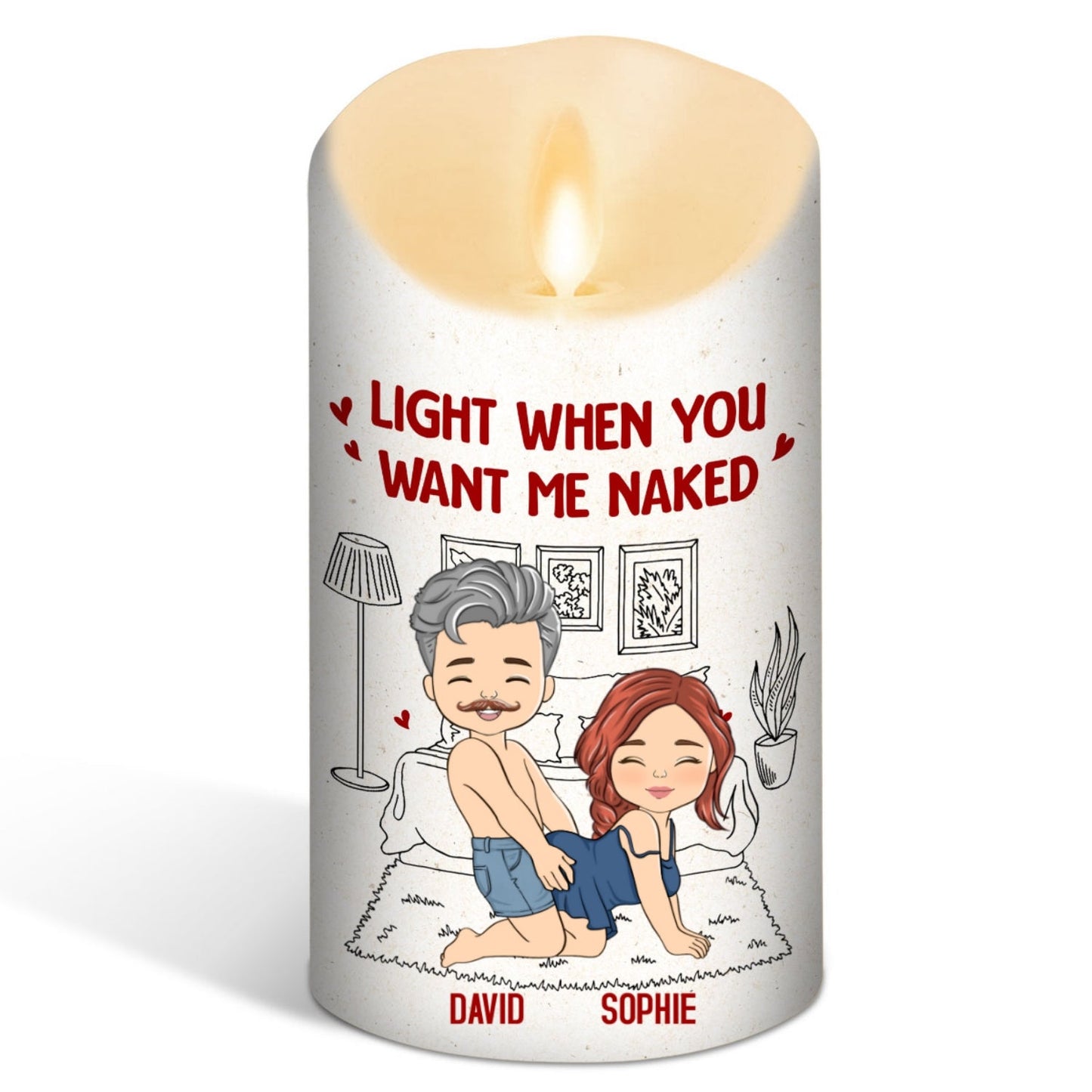 Light It Up - Personalized Custom LED Candle