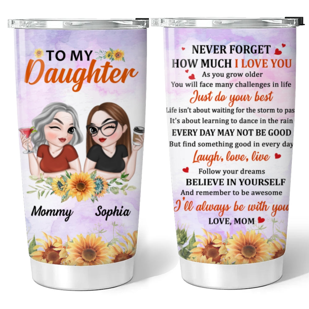 How Much I Love You - Personalized Custom Tumbler