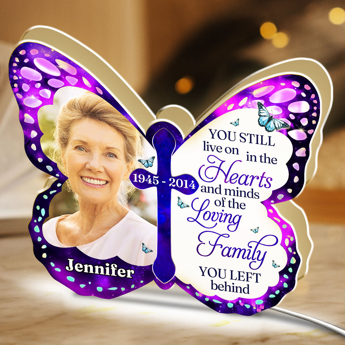 Hearts And Minds - Personalized Custom Light Box