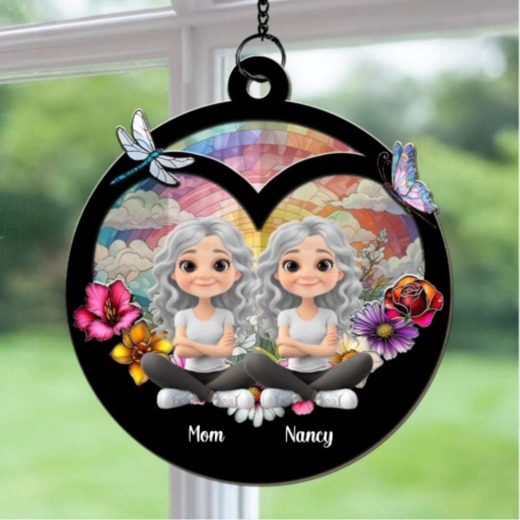 Together Forever - Personalized Custom Suncatcher
