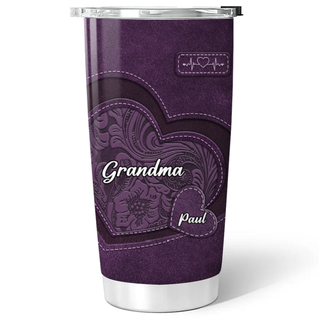 Grandma Sweethearts - Personalized Custom Tumbler