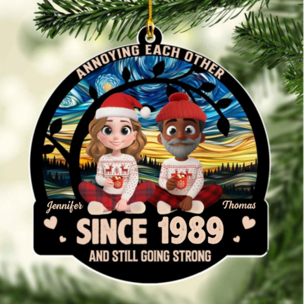 Love You Forever - Personalized Custom Acrylic Ornament