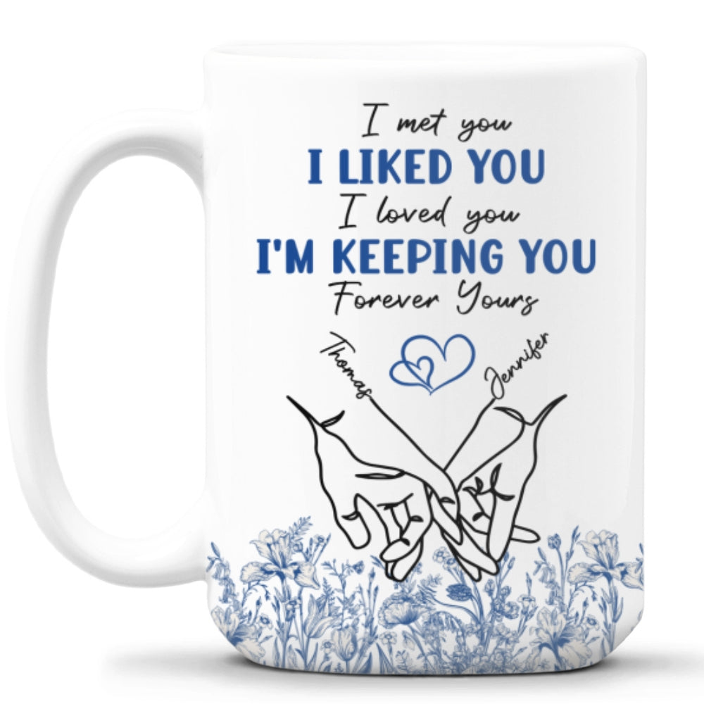 Love You - Personalized Custom Coffee Mug