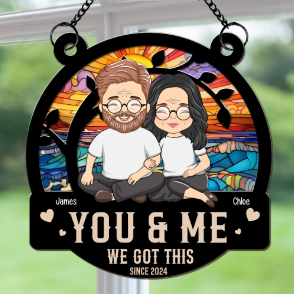 Always Love - Personalized Custom Suncatcher