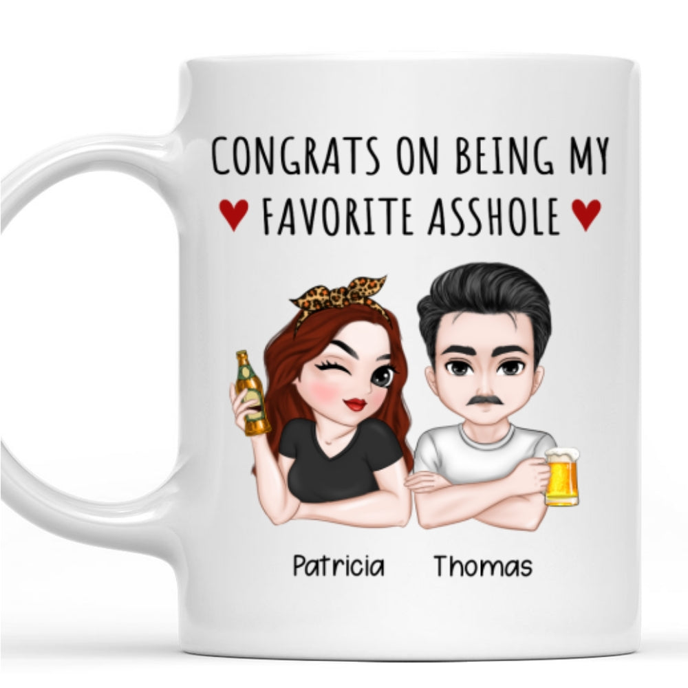 Lucky Man - Personalized Custom Coffee Mug