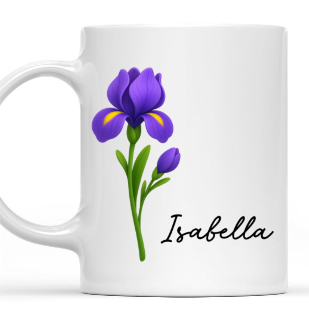 Friends Are Flowers That Never Fade 2 - Personalized Custom Coffee Mug