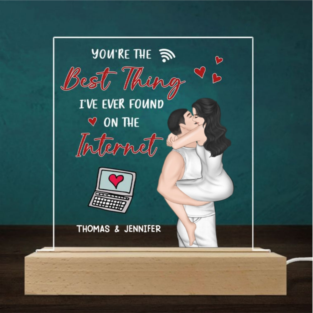 The Best Thing I Found - Personalized Custom LED Light