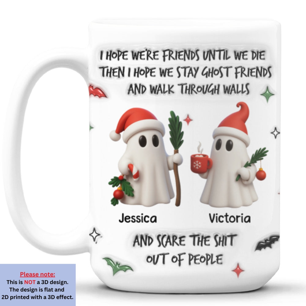 Walking Through Walls With You - Personalized Custom 3D Inflated Effect Mug