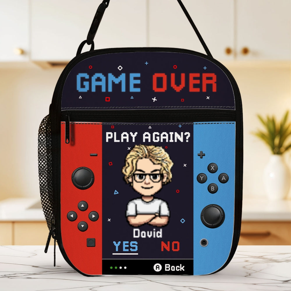 Play Again - Personalized Custom Insulated Lunch Bag