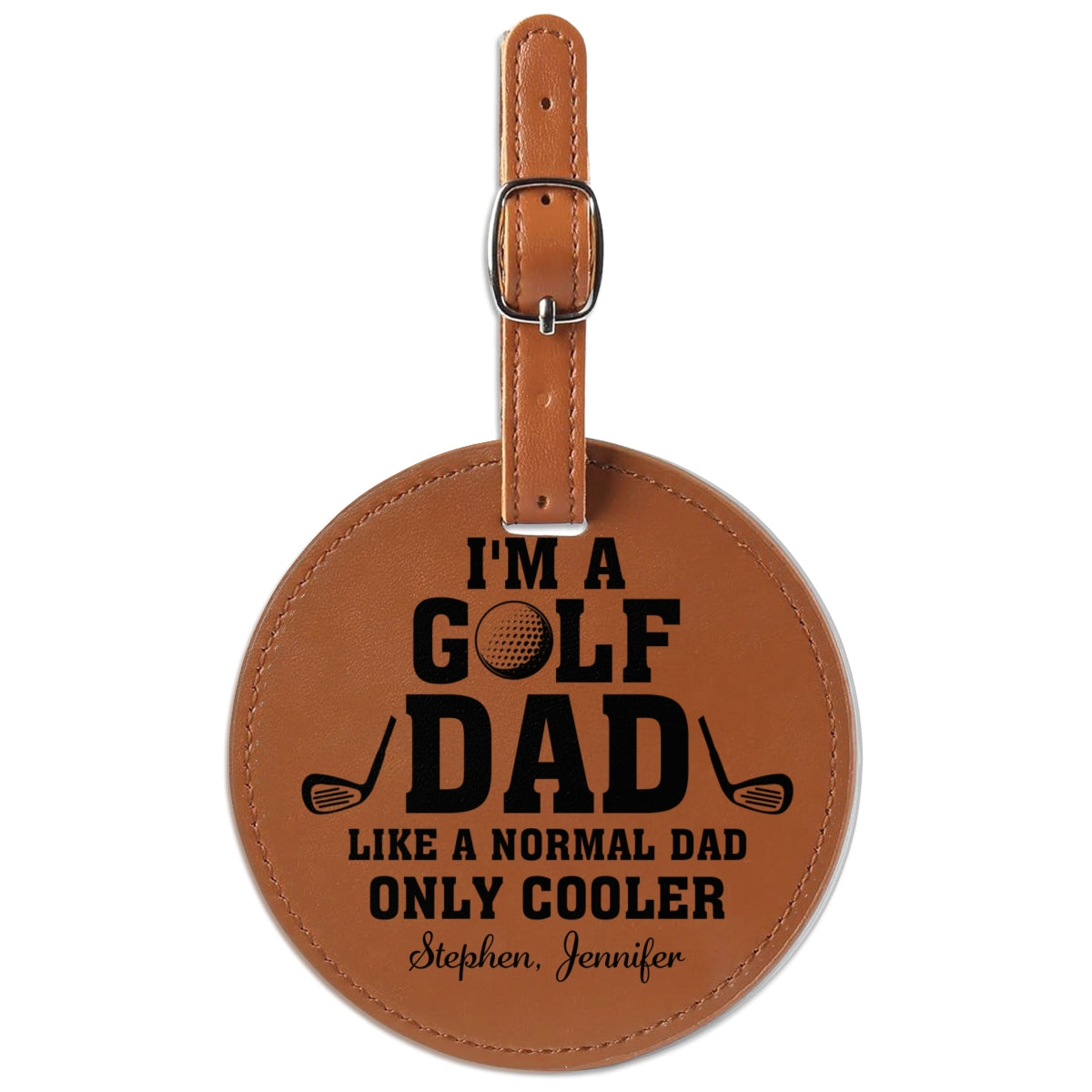 Cool Golf Dad - Personalized Custom Golf Tee Bag