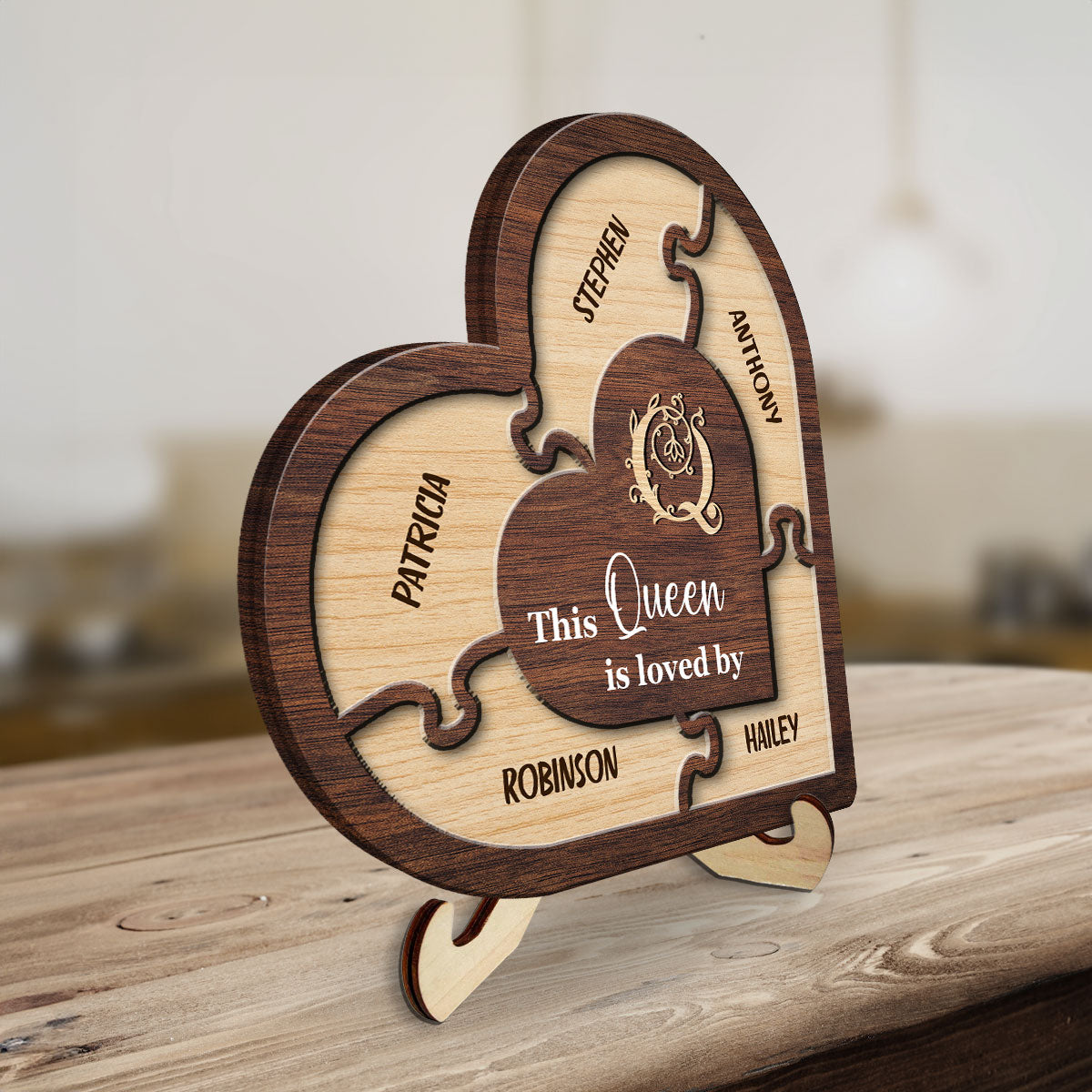 This Is Loved By - Personalized Wooden Plaque