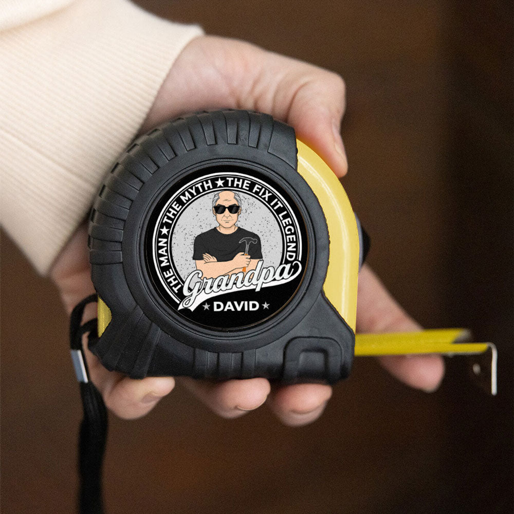 The Fix It Legend - Personalized Custom Tape Measure