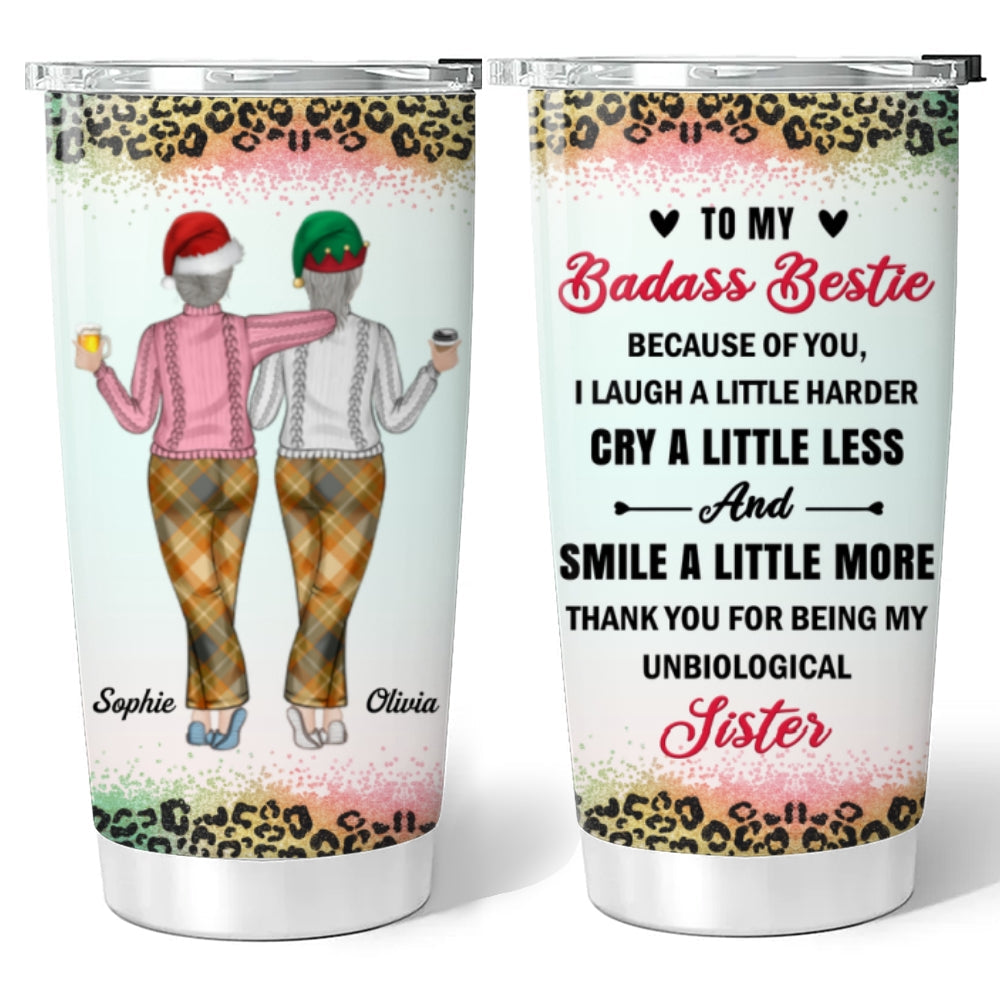 Bestie For Life - Personalized Custom Tumbler