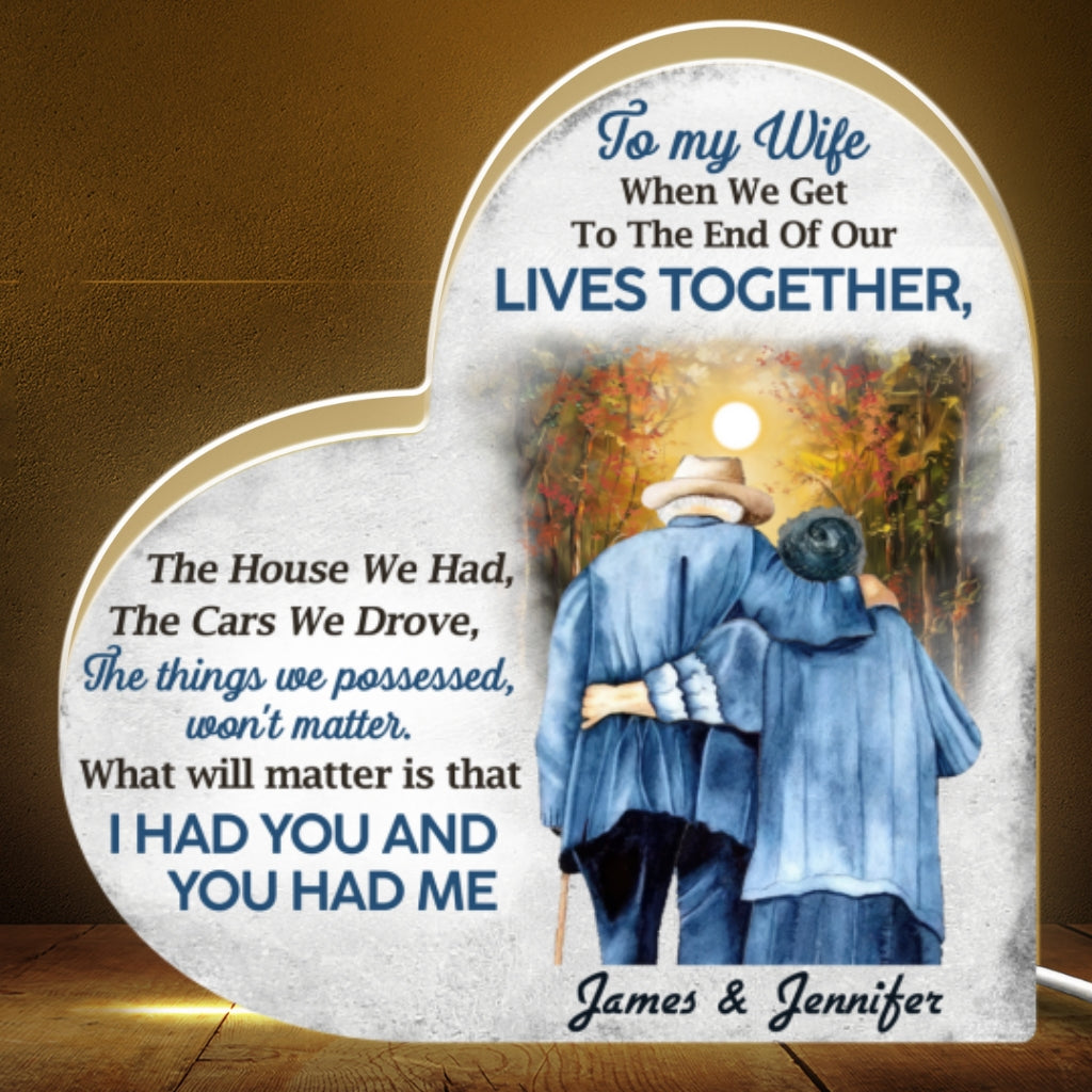 I Had You - Personalized Custom Light Box