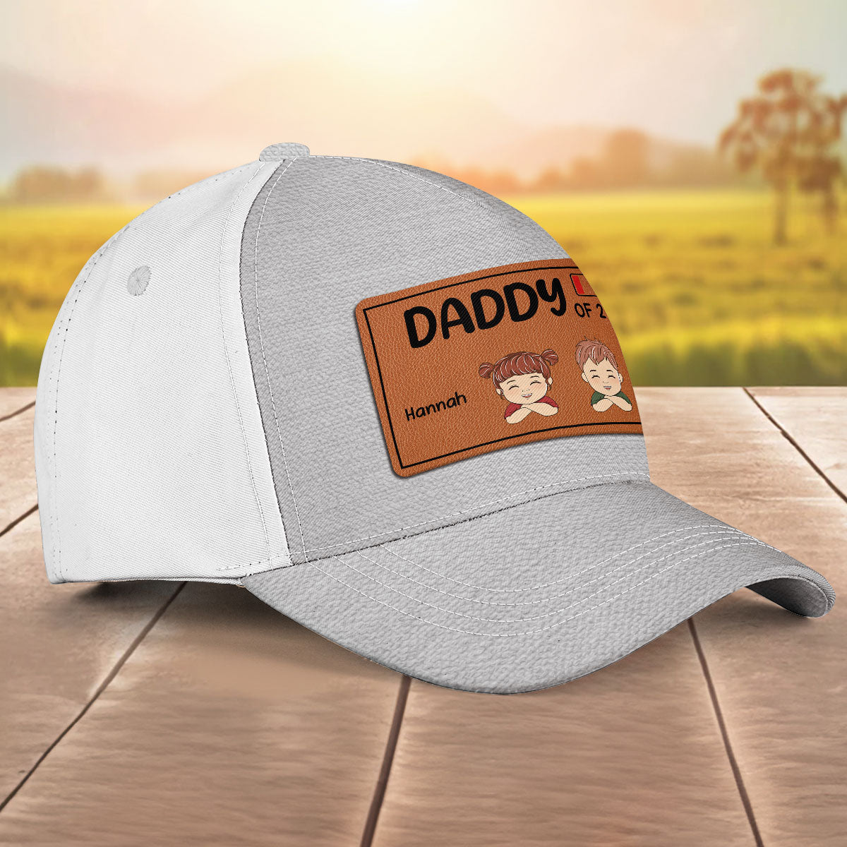 Dad Of Kid - Personalized Classic Cap