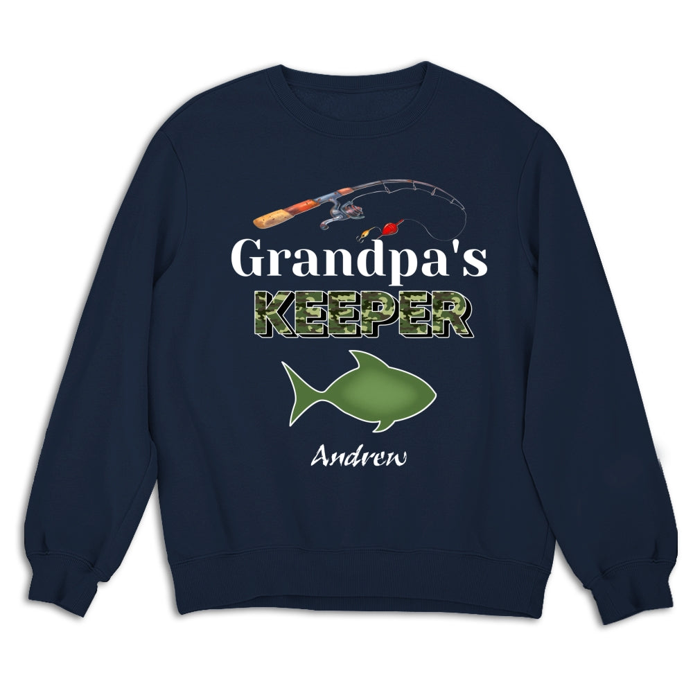 Grandpa Keepers - Personalized Custom Shirt