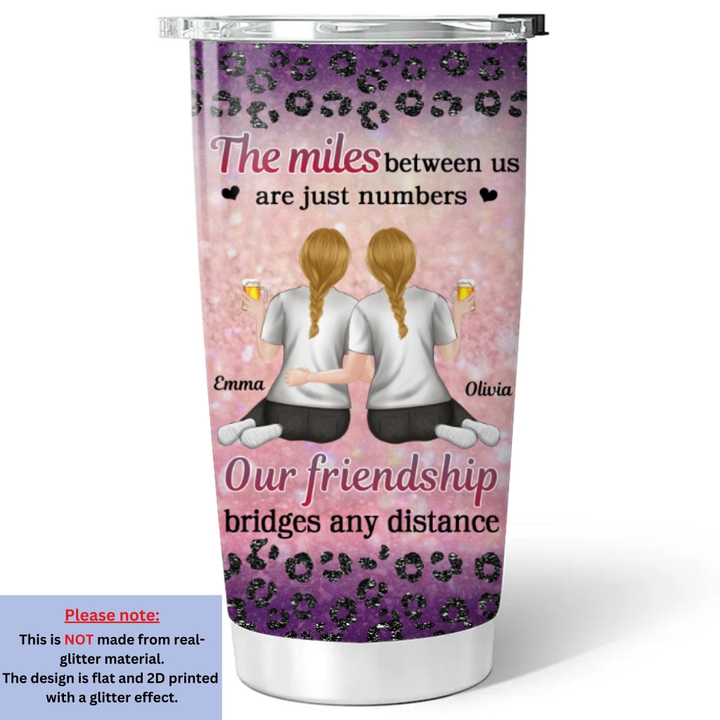 Just Numbers Friend Bestie - Personalized Custom Tumbler