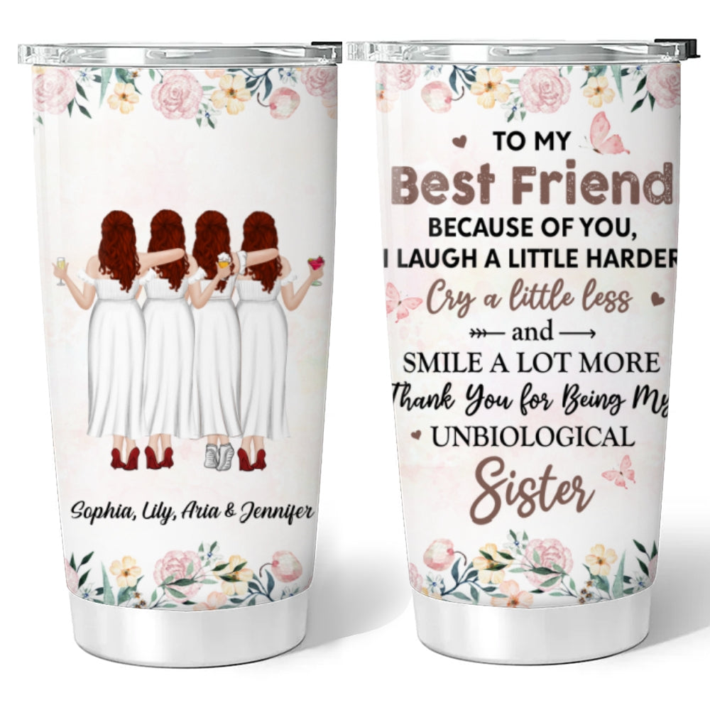 Thank You My Badass Best Friend - Personalized Custom Tumbler