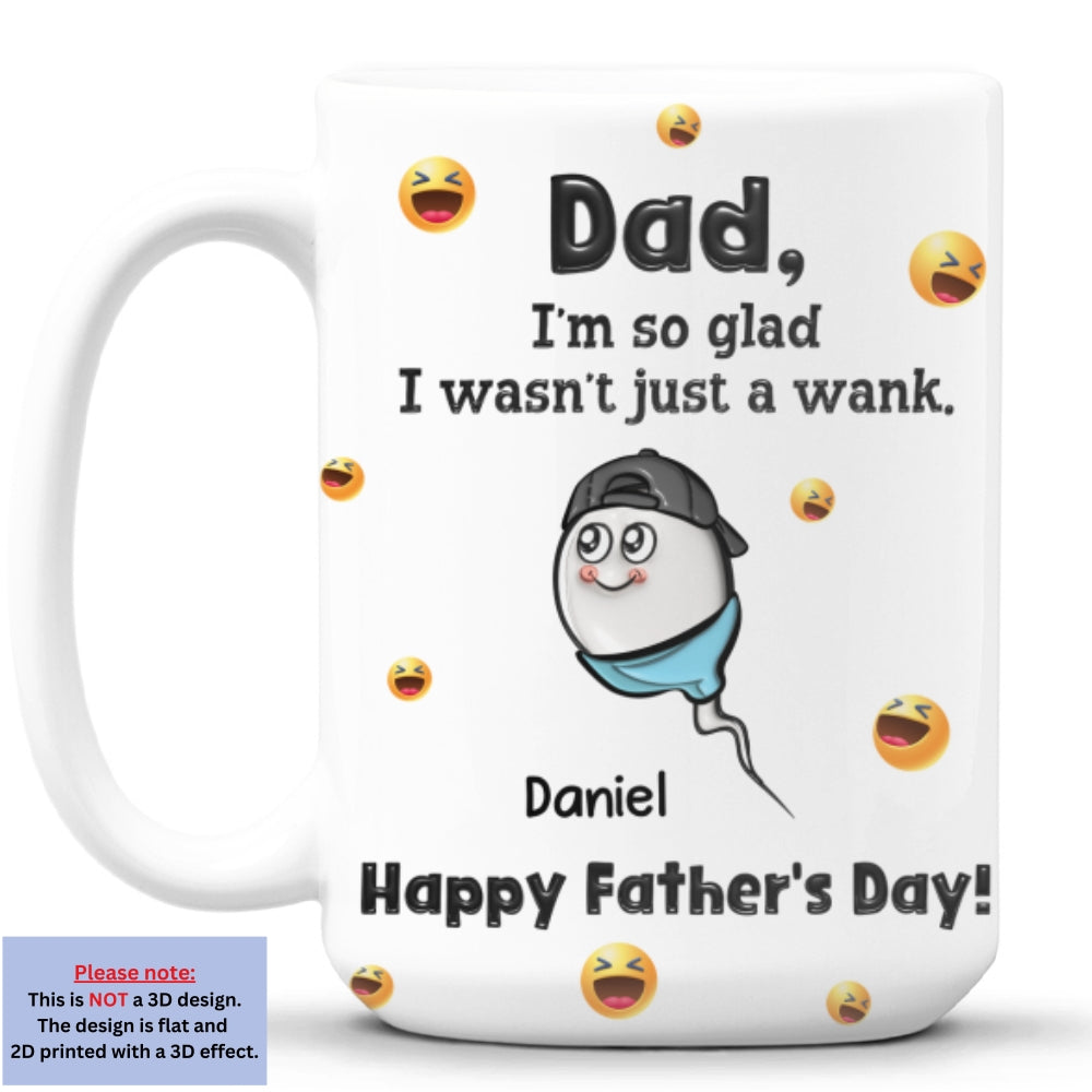 We Are So Glad - Personalized Custom 3D Effect Coffee Mug