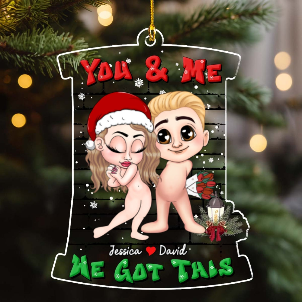 Christmas Y2K - Personalized Custom Acrylic Ornament