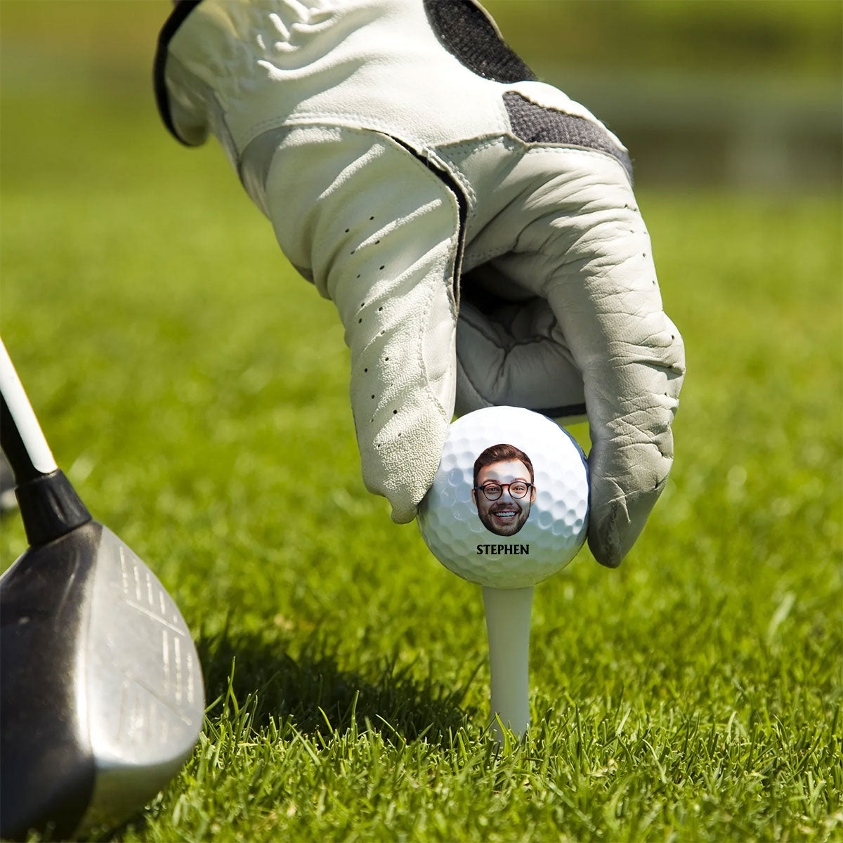If Found Return To This Guy - Personalized Golf Ball