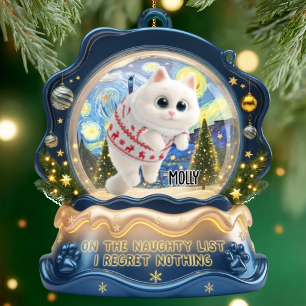 Cat Edition - Personalized Custom Acrylic Ornament