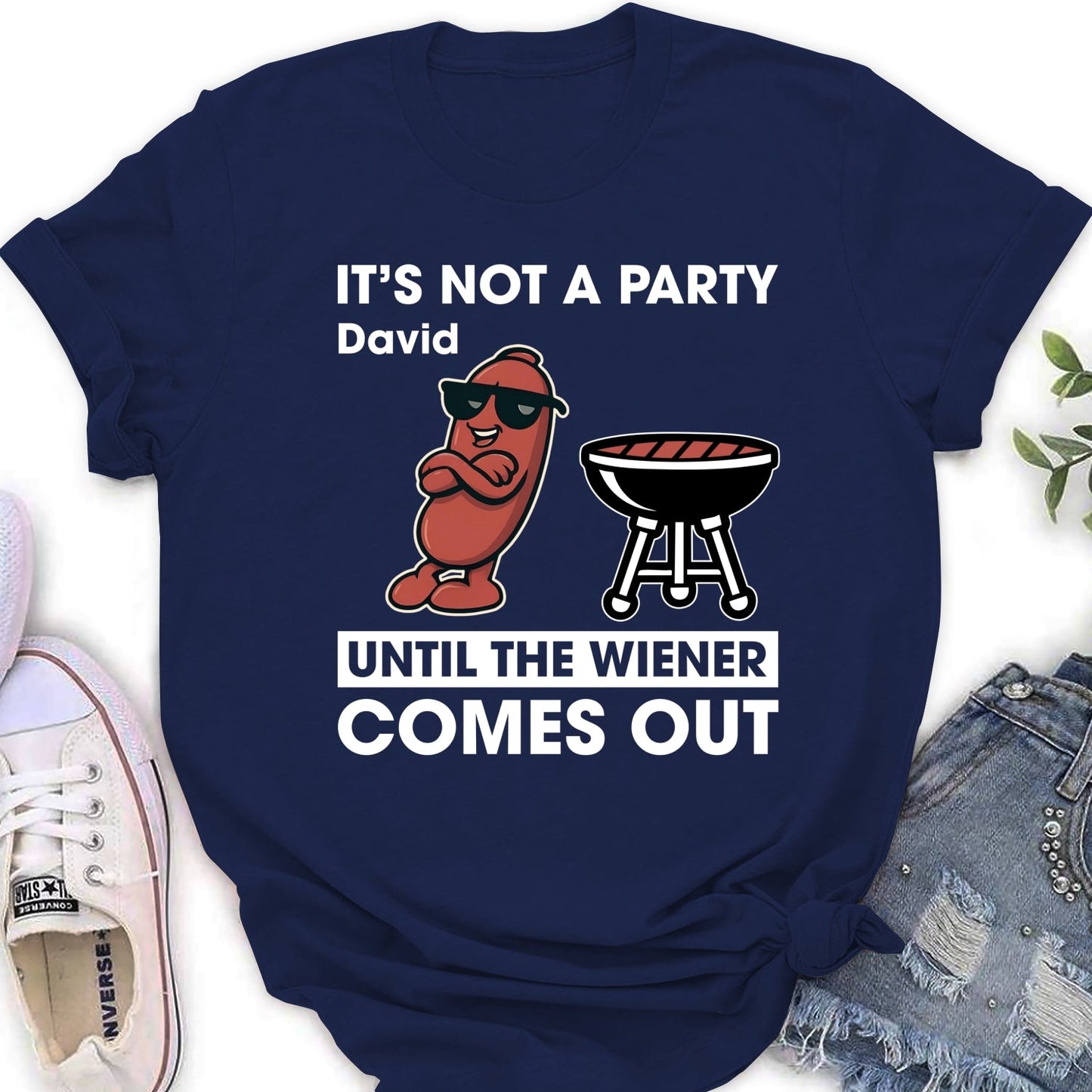 Wieners Out And Let The Party Begin - Personalized Custom Shirt