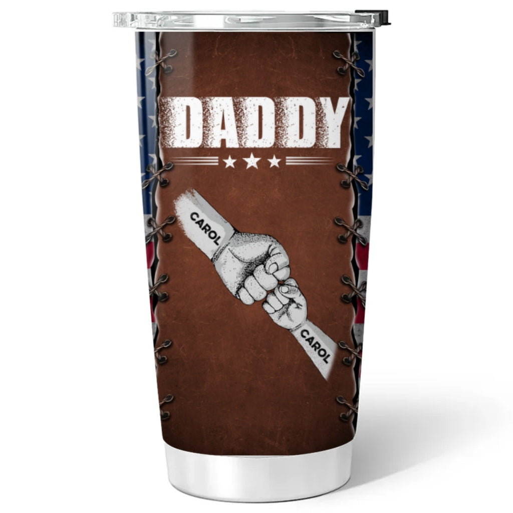 Daddy Power - Personalized Custom Tumbler
