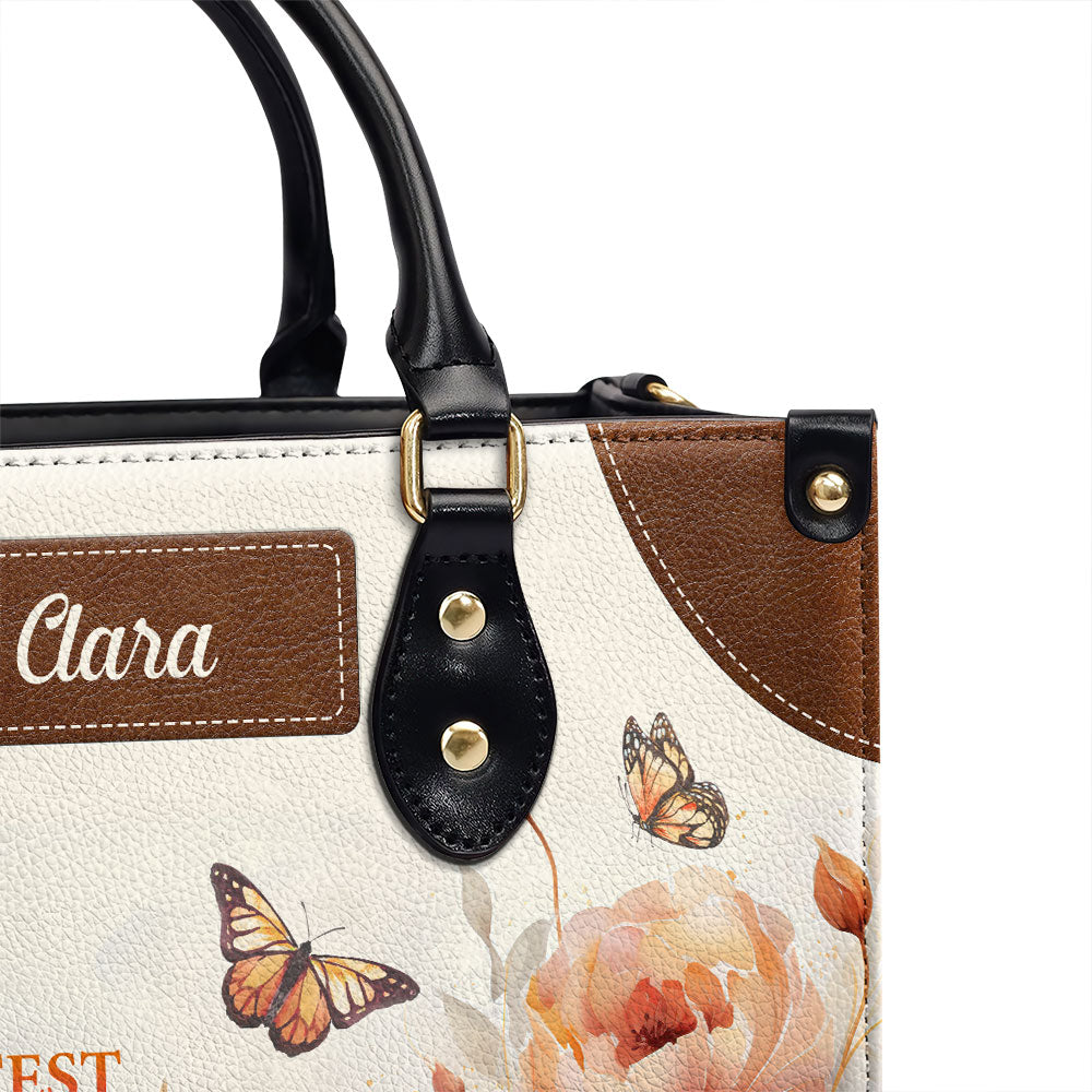 My Greatest Achievement - Personalized Custom Leather Bag