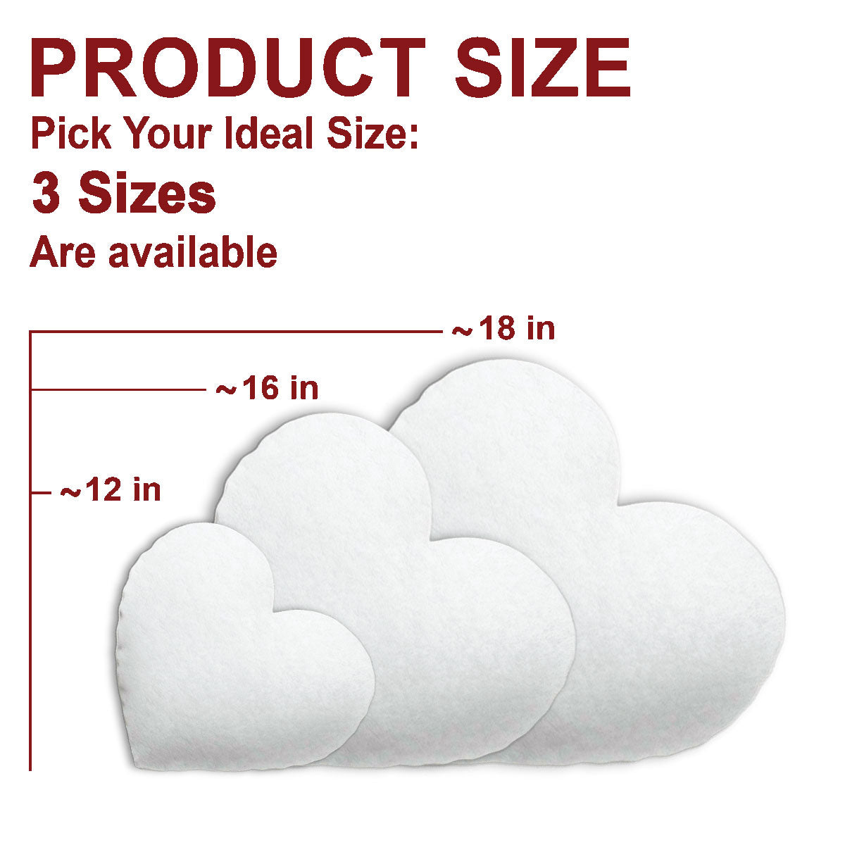 Holding Hands - Personalized Custom Shaped Pillow