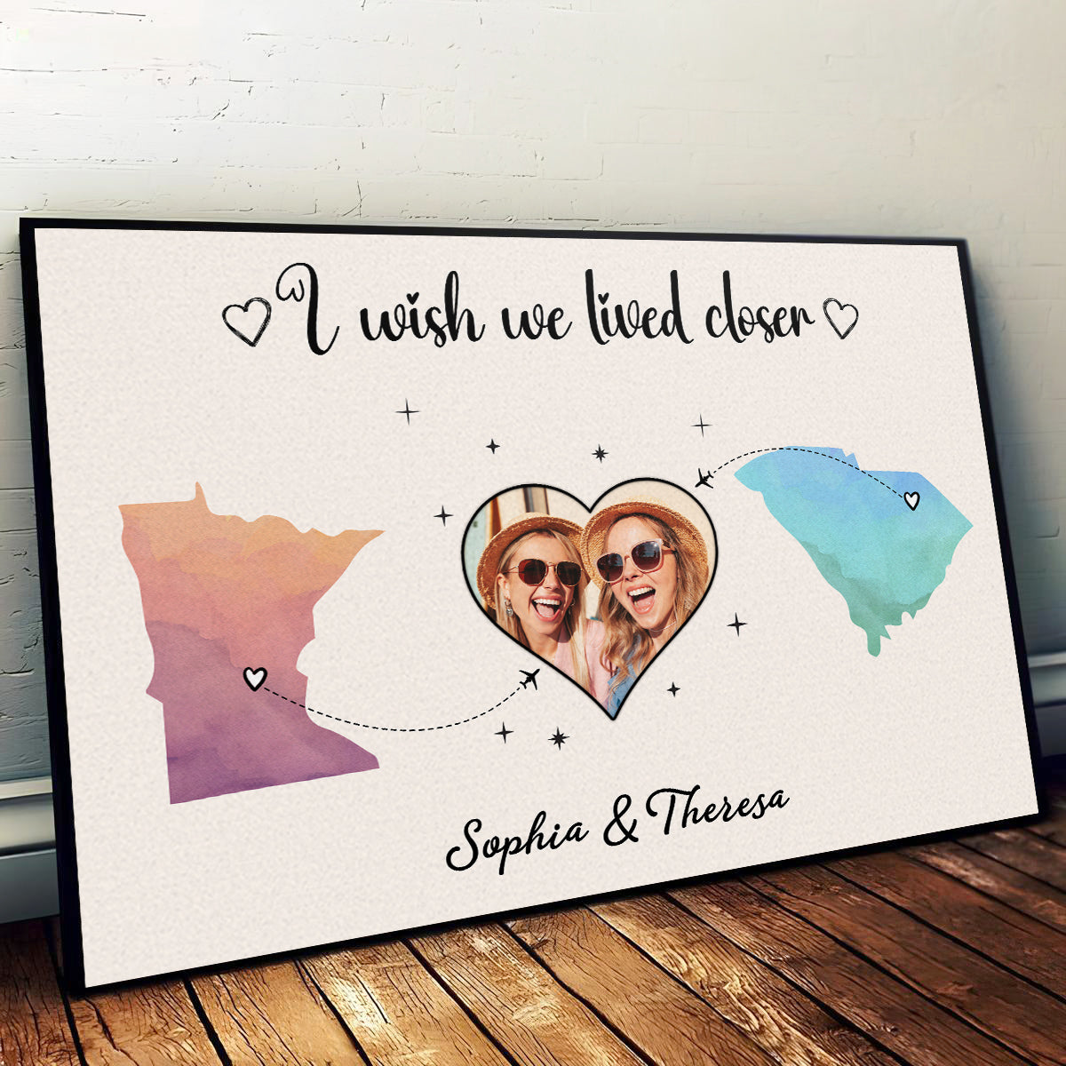 True Friendship Is A Precious Gift - Personalized Custom Poster