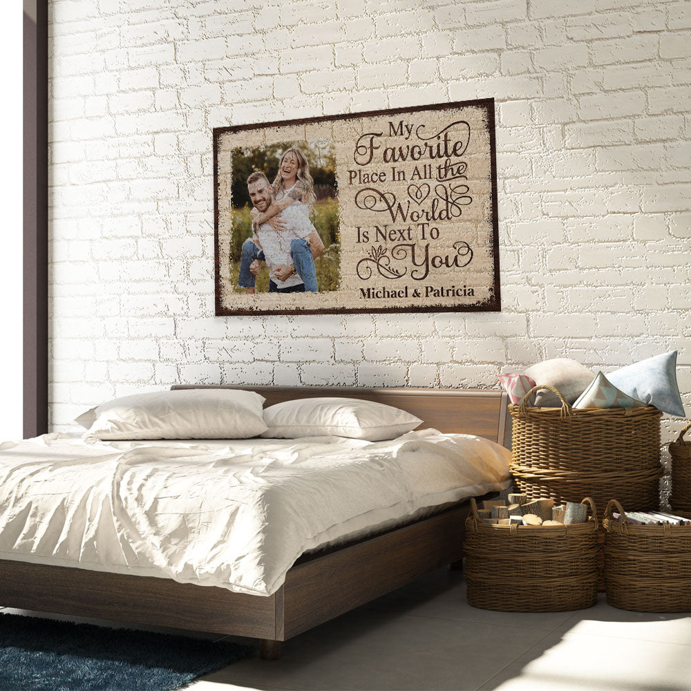 Next To You - Personalized Custom Poster