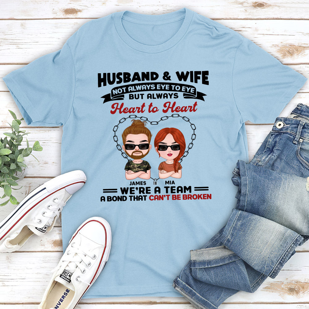 Husband And Wife - Personalized Custom Classic T-shirt