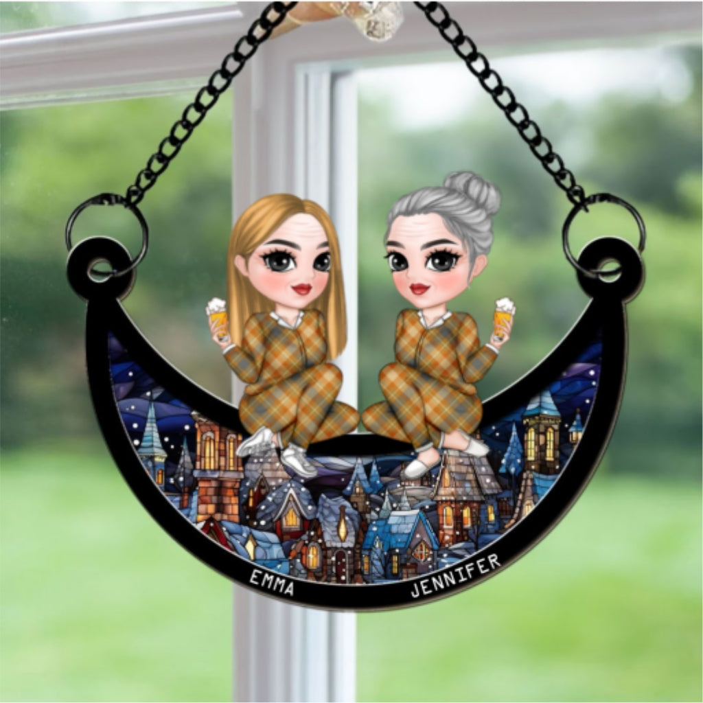 Our Christmas - Personalized Custom Suncatcher