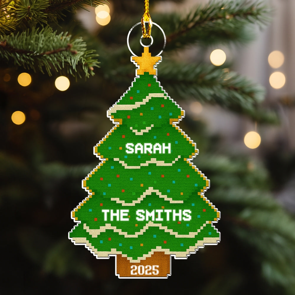 Lovely Family Tree - Personalized Custom Acrylic Ornament