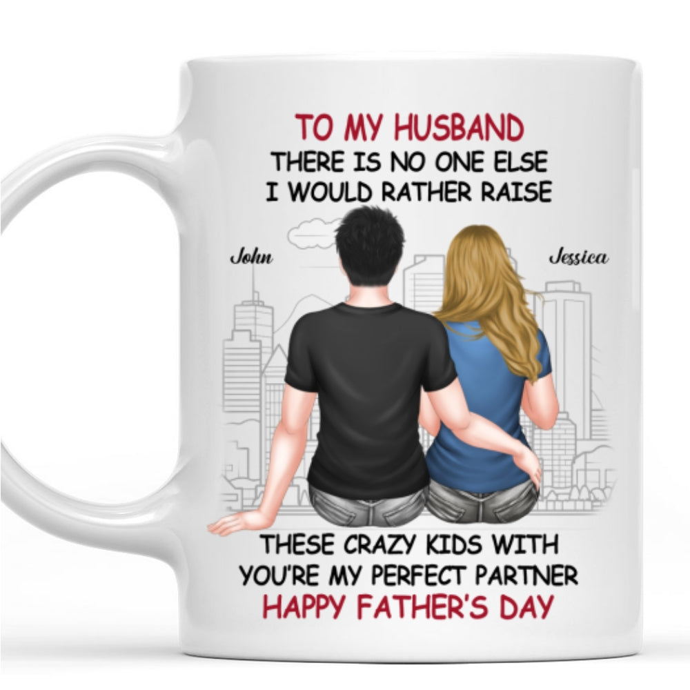 We Make Parenting Look Easy - Personalized Custom Coffee Mug