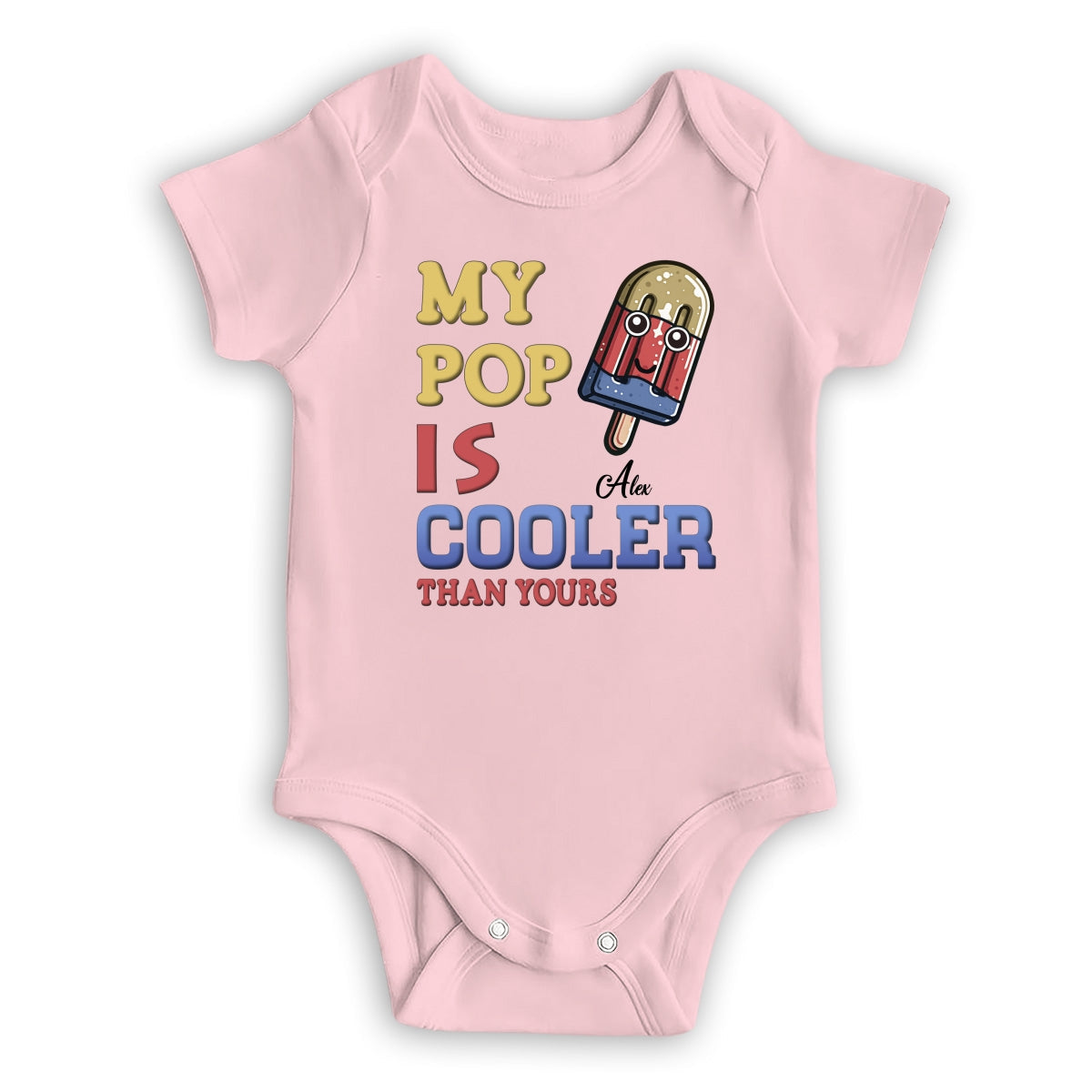 The Coolest Dad - Personalized Custom T-shirt And Onesie