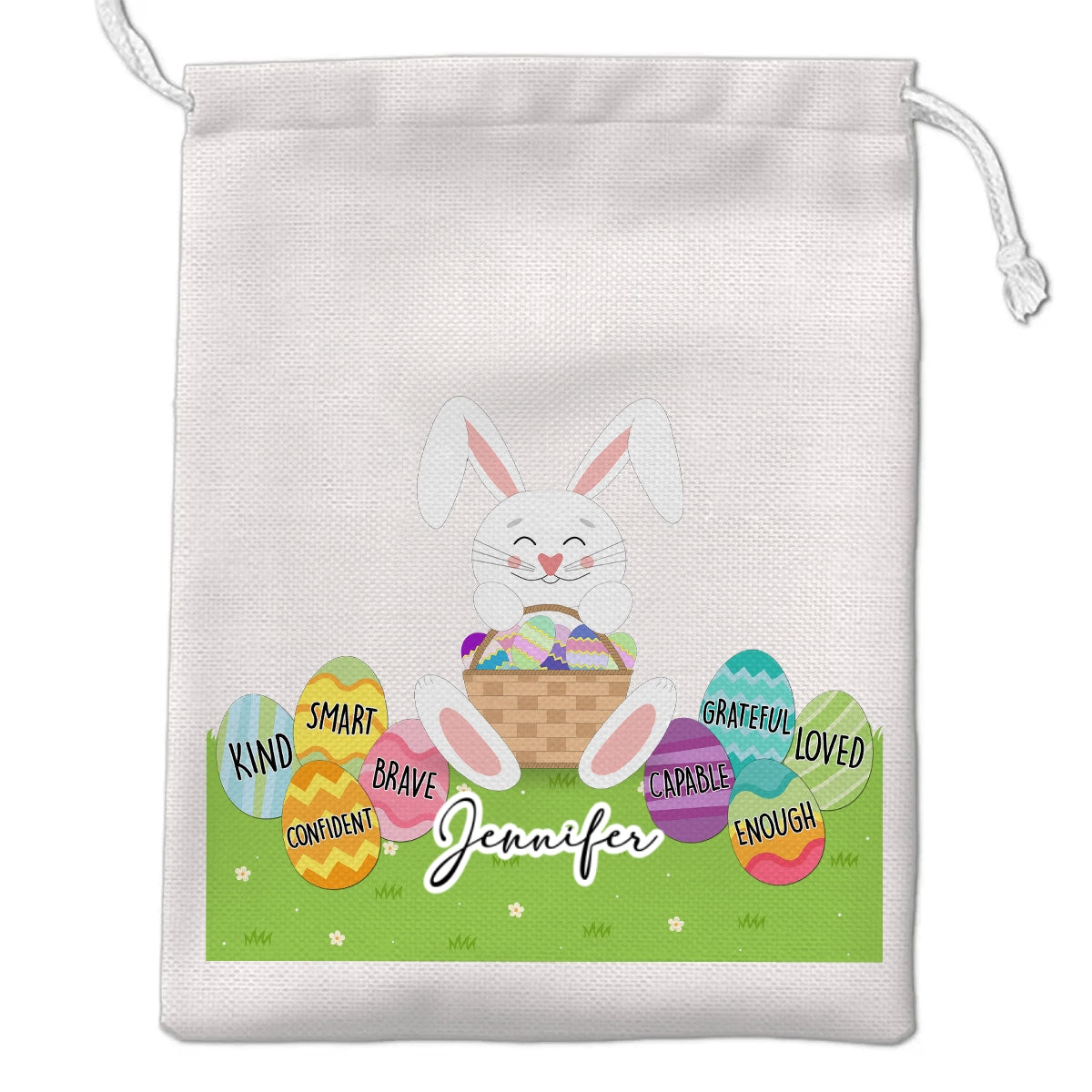 Bunny Kids Bag - Personalized Custom Favor Bag