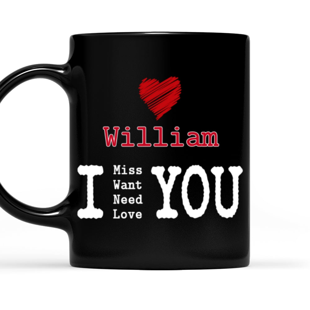 Romantic Mug - Personalized Custom Coffee Mug