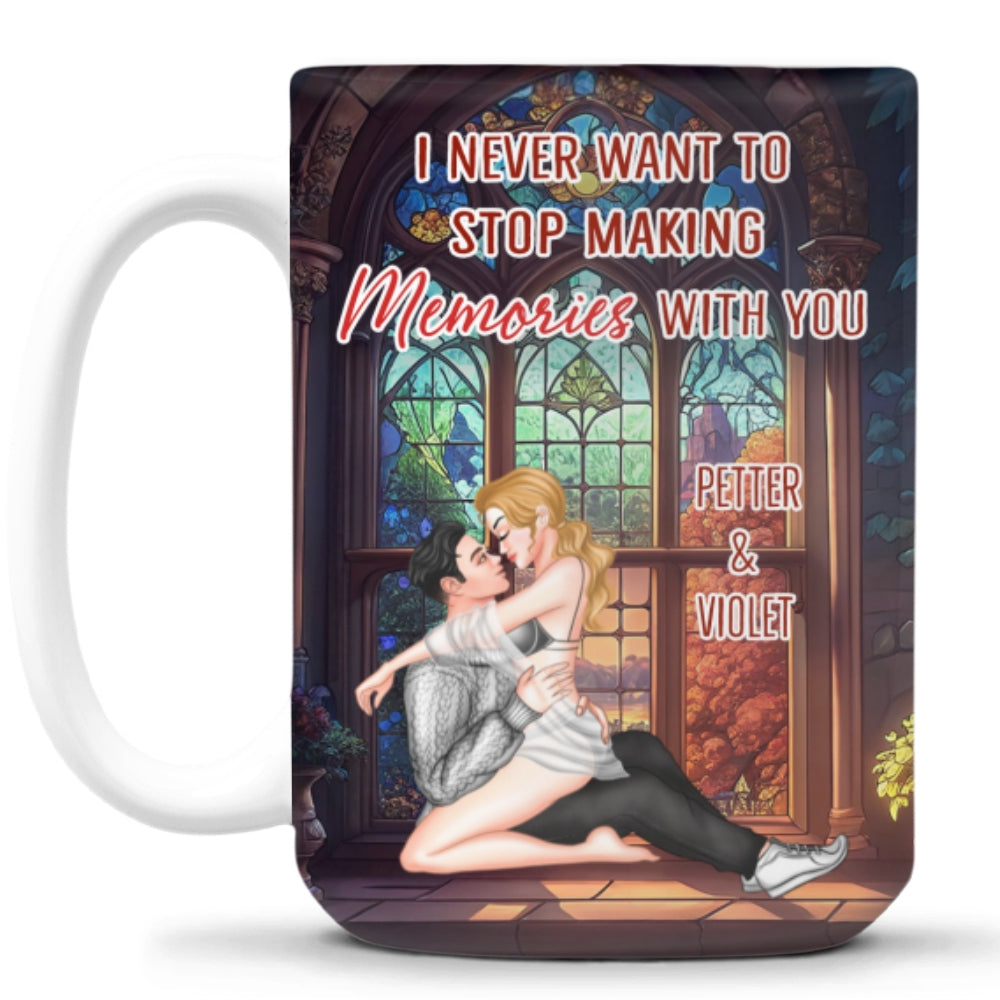 I Love You More With Each Passing Year - Personalized Custom Coffee Mug