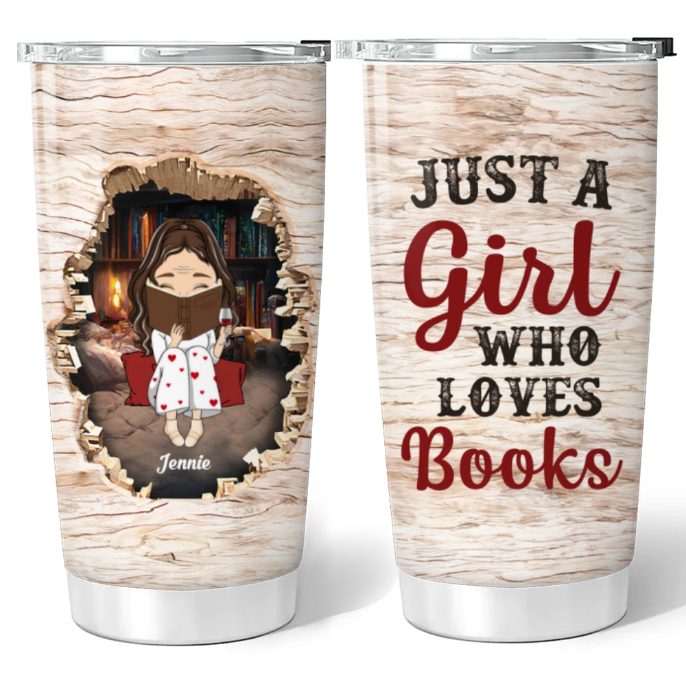 Me And My Book - Personalized Custom Tumbler