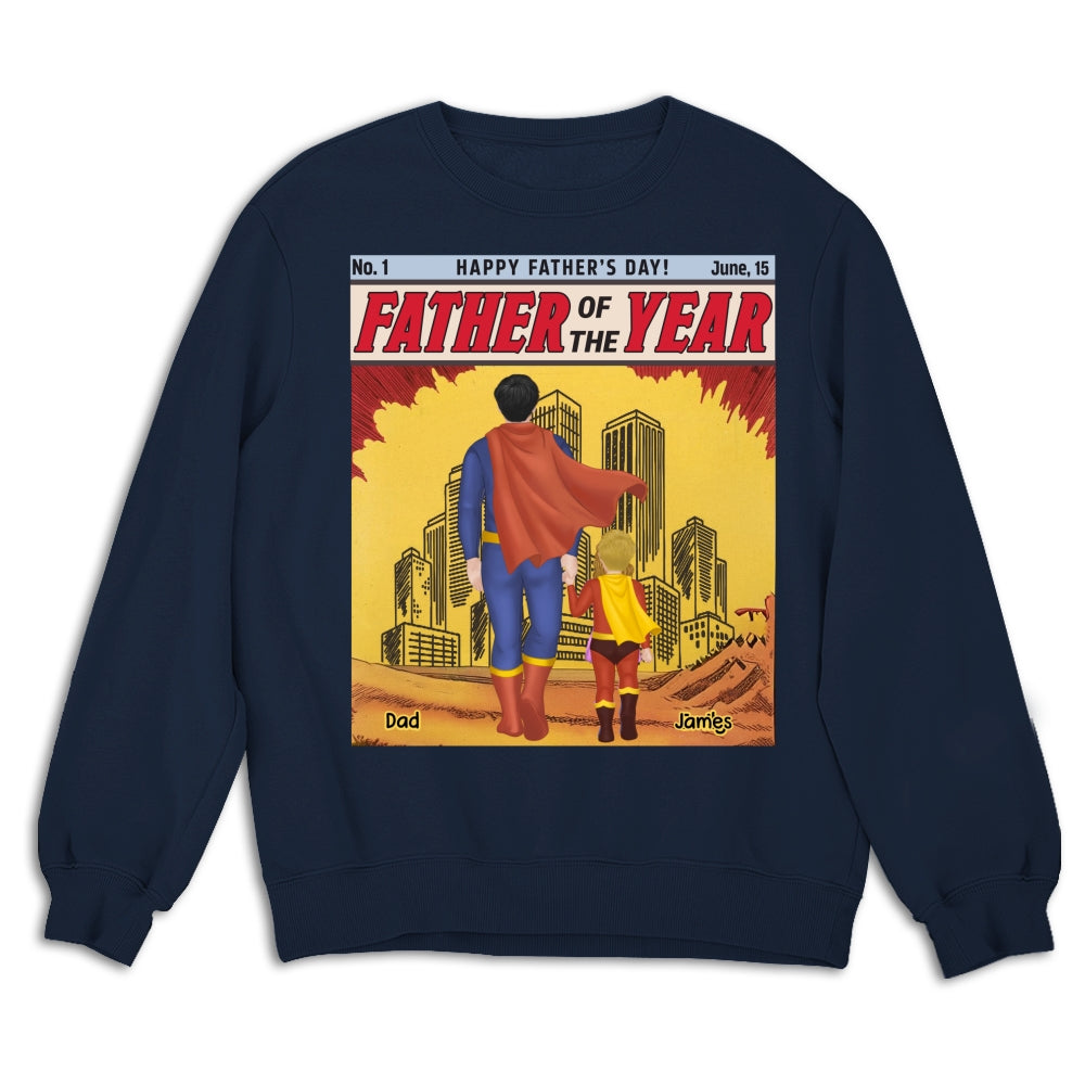 Best Dad In The Universe- Personalized Custom Shirt