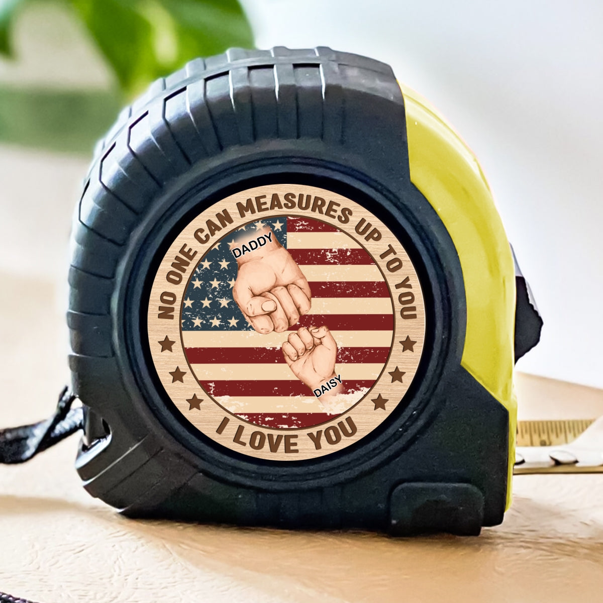 Love Daddy - Personalized Custom Tape Measure