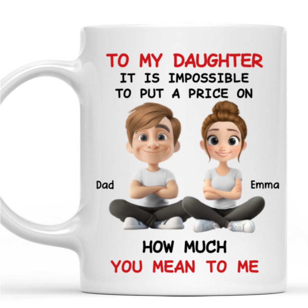 You Mean To Me - Personalized Custom Coffee Mug