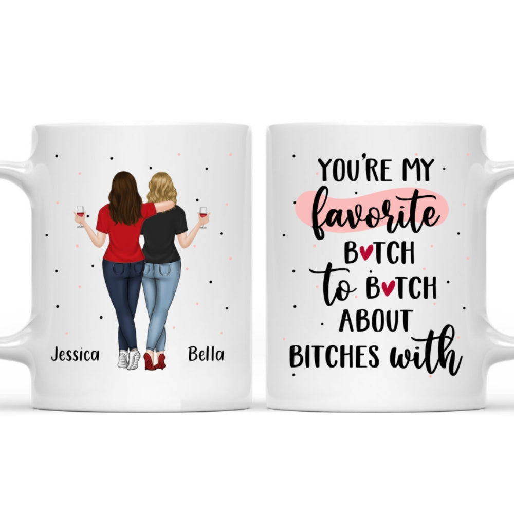 Best Besties - Personalized Custom Coffee Mug