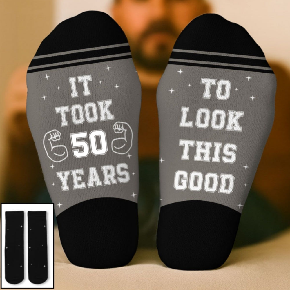 This Good Look - Personalized Custom Crew Socks