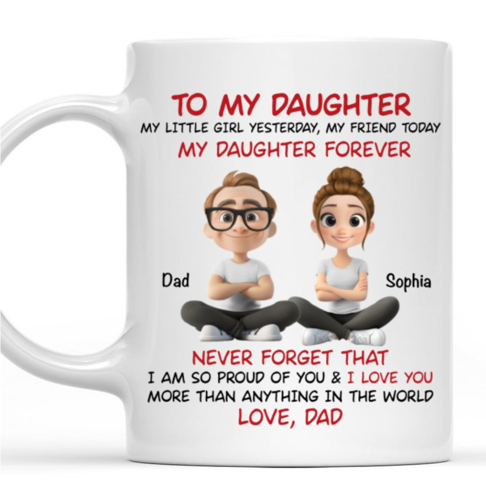 My Little Boy Yesterday - Personalized Custom Coffee Mug